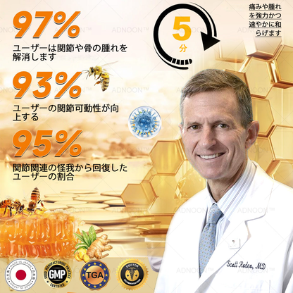 アメリカ製🇺🇸TLOPA® ボツリヌストキシン＆蜂毒 骨・関節サポートクリーム （👴高齢の方におすすめ！整形外科医も推奨✨）🐝