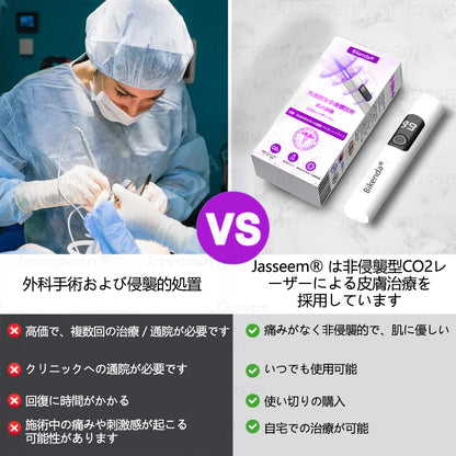 Bikenda® 高性能CO₂レーザーペン 🛫（痛みなし・面倒なしで、イボ・ほくろ・シミ・小さな肌のふくらみをやさしく除去！）お肌のケアにおすすめの非侵襲的アイテムだよ！